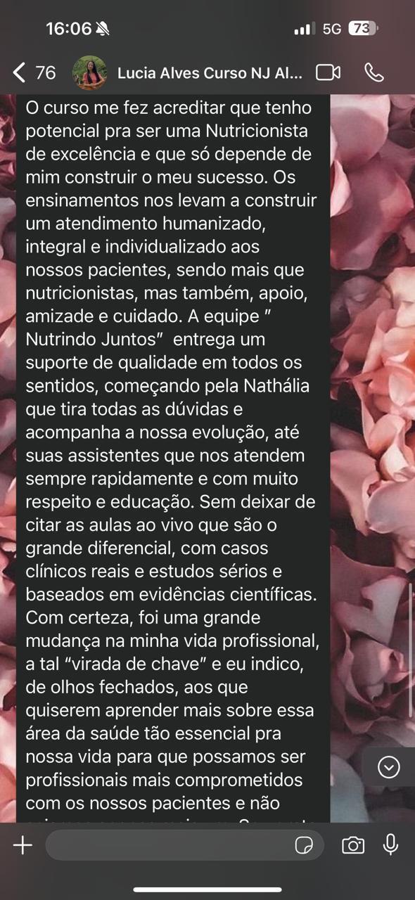 Depoimento real de cliente 39